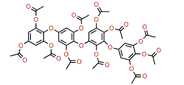 Dihydroxytetraphlorethol B undecaacetate